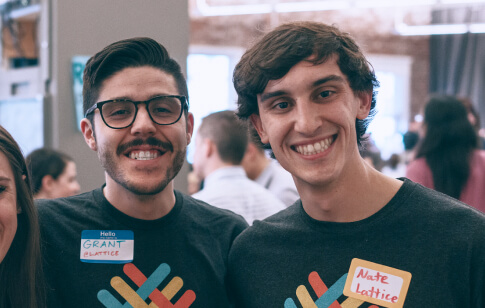 Team photo of Lattice employees